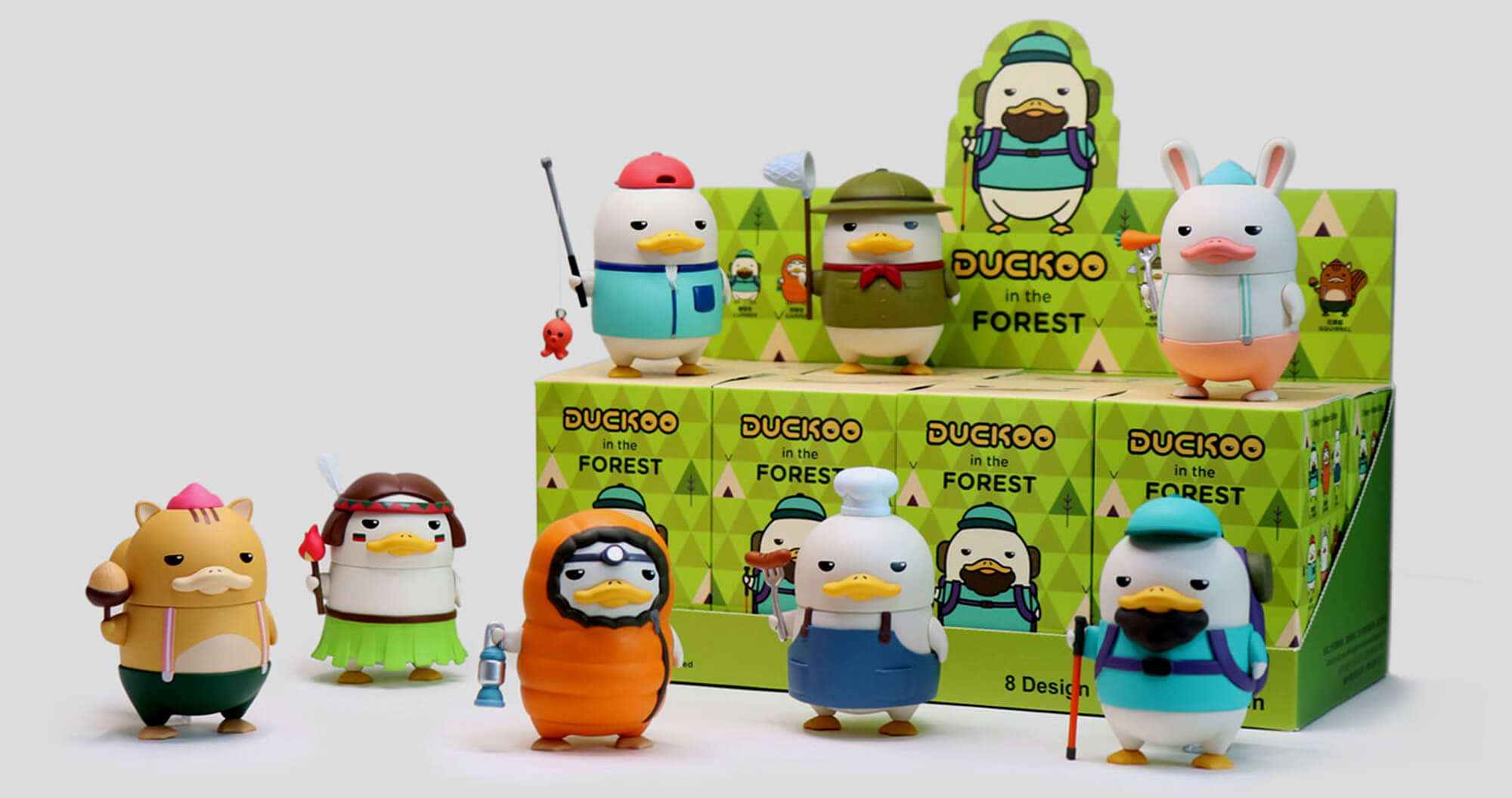 POP MART DUCKOO 森林系列公仔